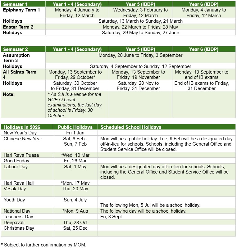 Calendar 2027