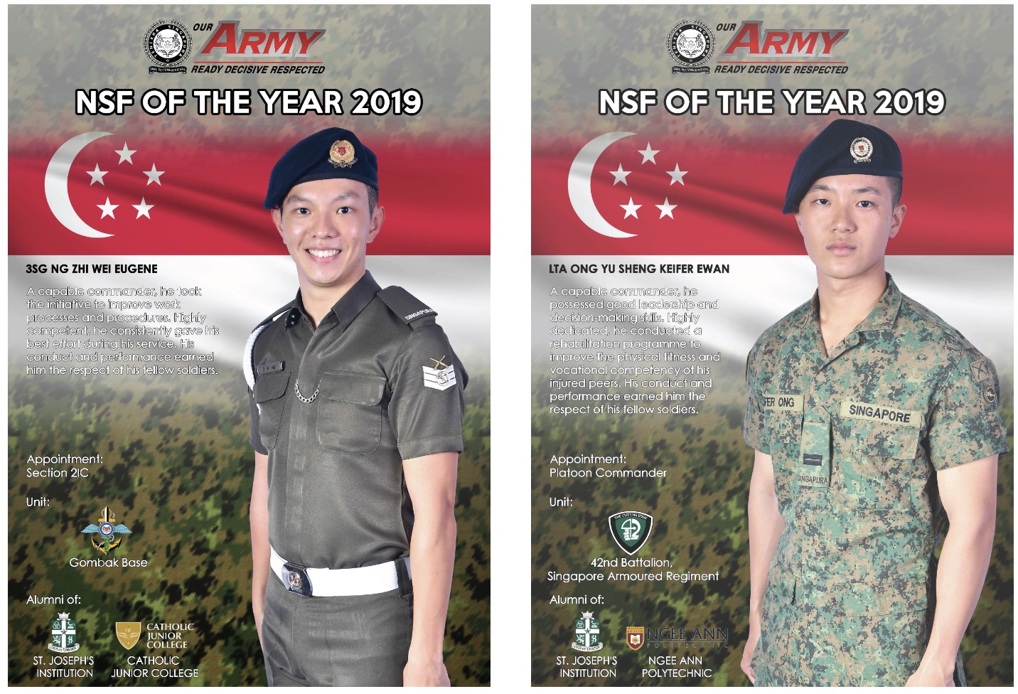 Josephians Awarded NSF of the Year 2019